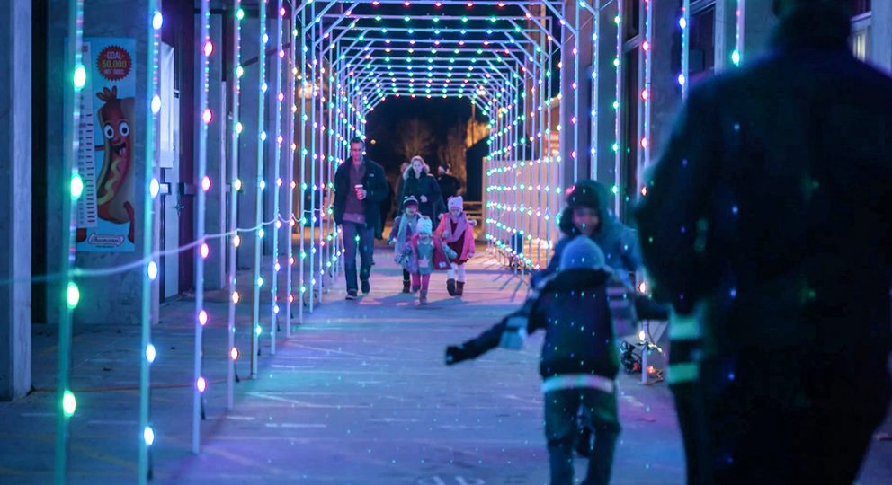 Castrol Raceway Lights Display Edmonton AB Canada Magic of Lights