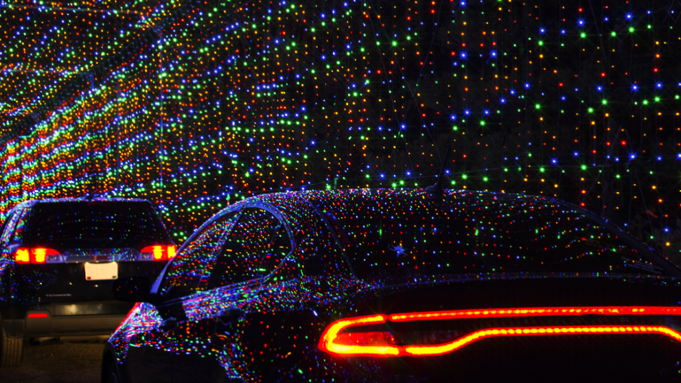 Daytona International Speedway Holiday Lights Magic of Lights