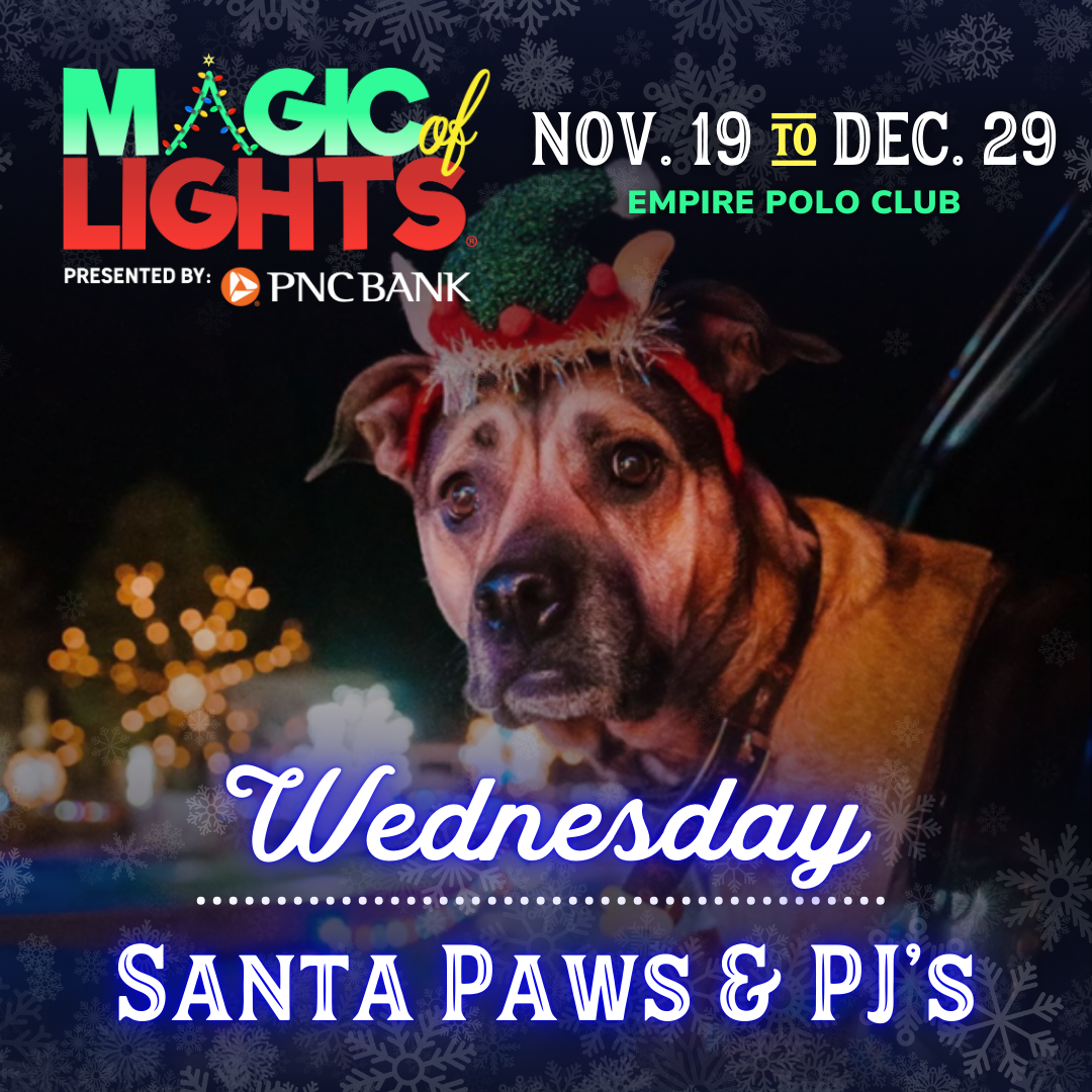 Wednesdays Santa Paws and PJs