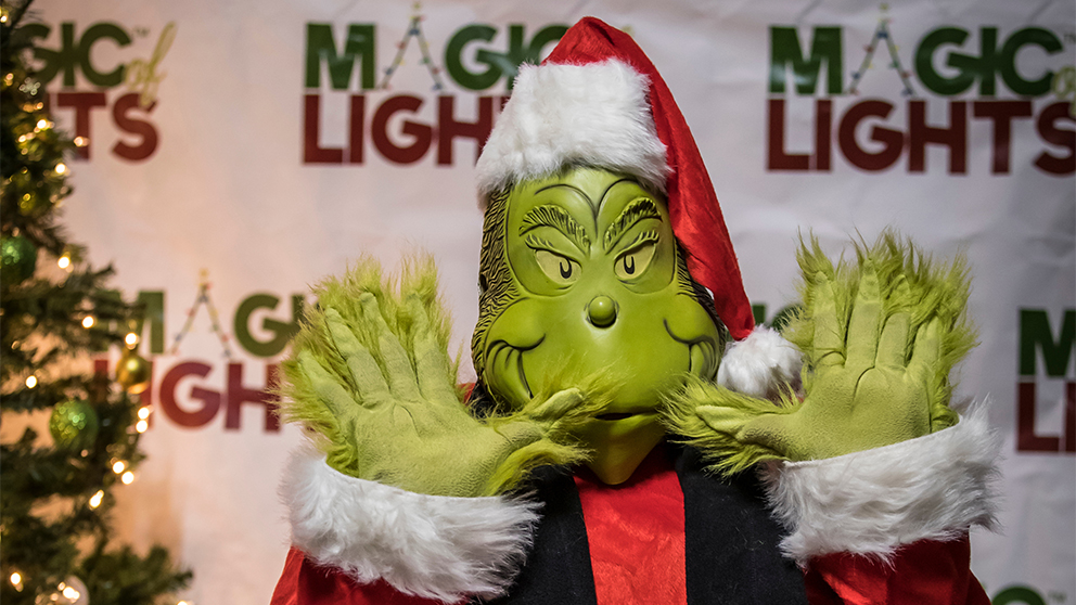 The Grinch is coming to visit December 26-January 4!