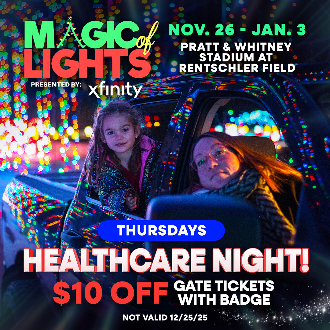 Thursdays: Healthcare Night - Bring your ID Badge to receive $10 off a gate ticket.