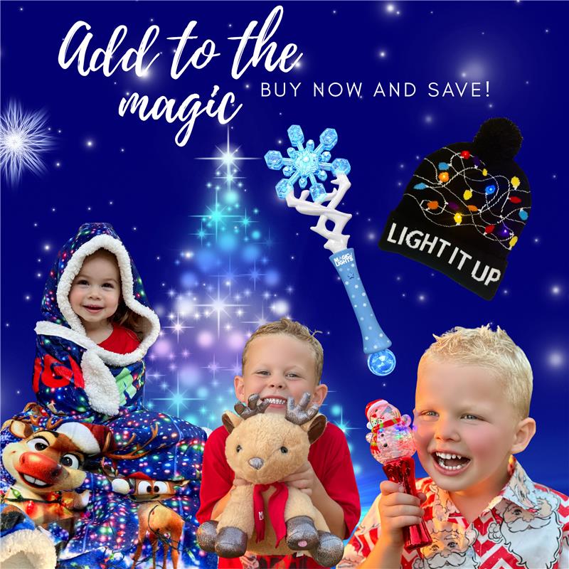 Enhance your visit with fan-favorite merch, available to purchase when you buy your tickets.