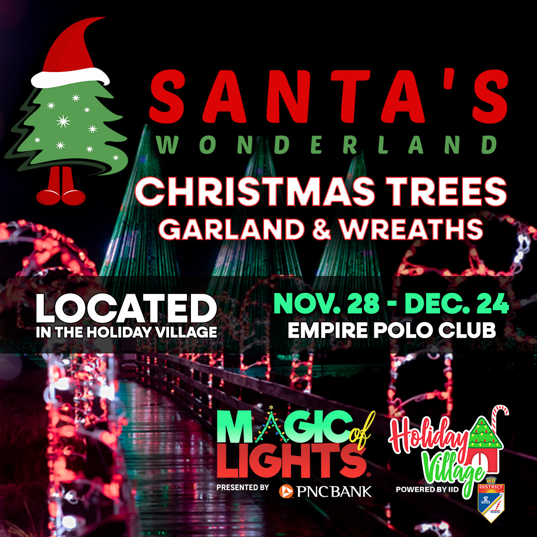 Christmas Trees, Garlands and Wreaths