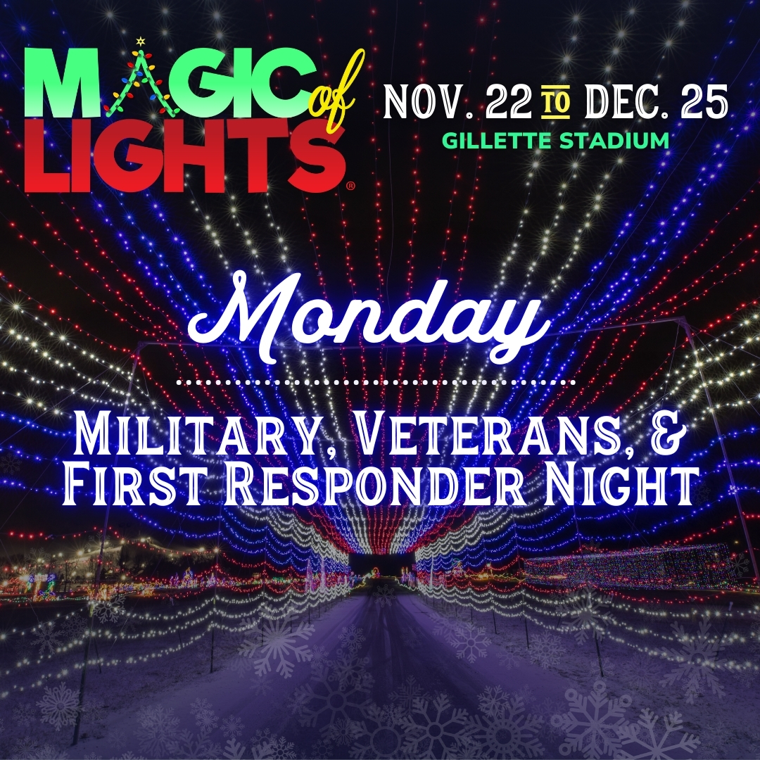 Mondays Military, Veterans, and First Responders Night!